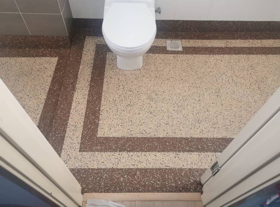 Epoxy Flakes: Lantai Moden Dengan Gaya & Ketahanan Tinggi